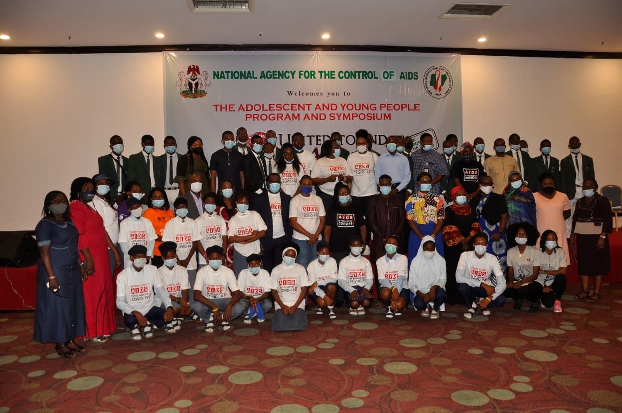Group photograph with partners and attendees at the AYP symposium.