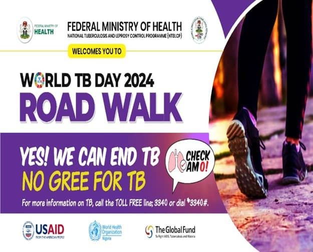 NTBLCP and other NGOS Rallies Against Tuberculosis: 2024 World TB Day Sparks Hope and Action