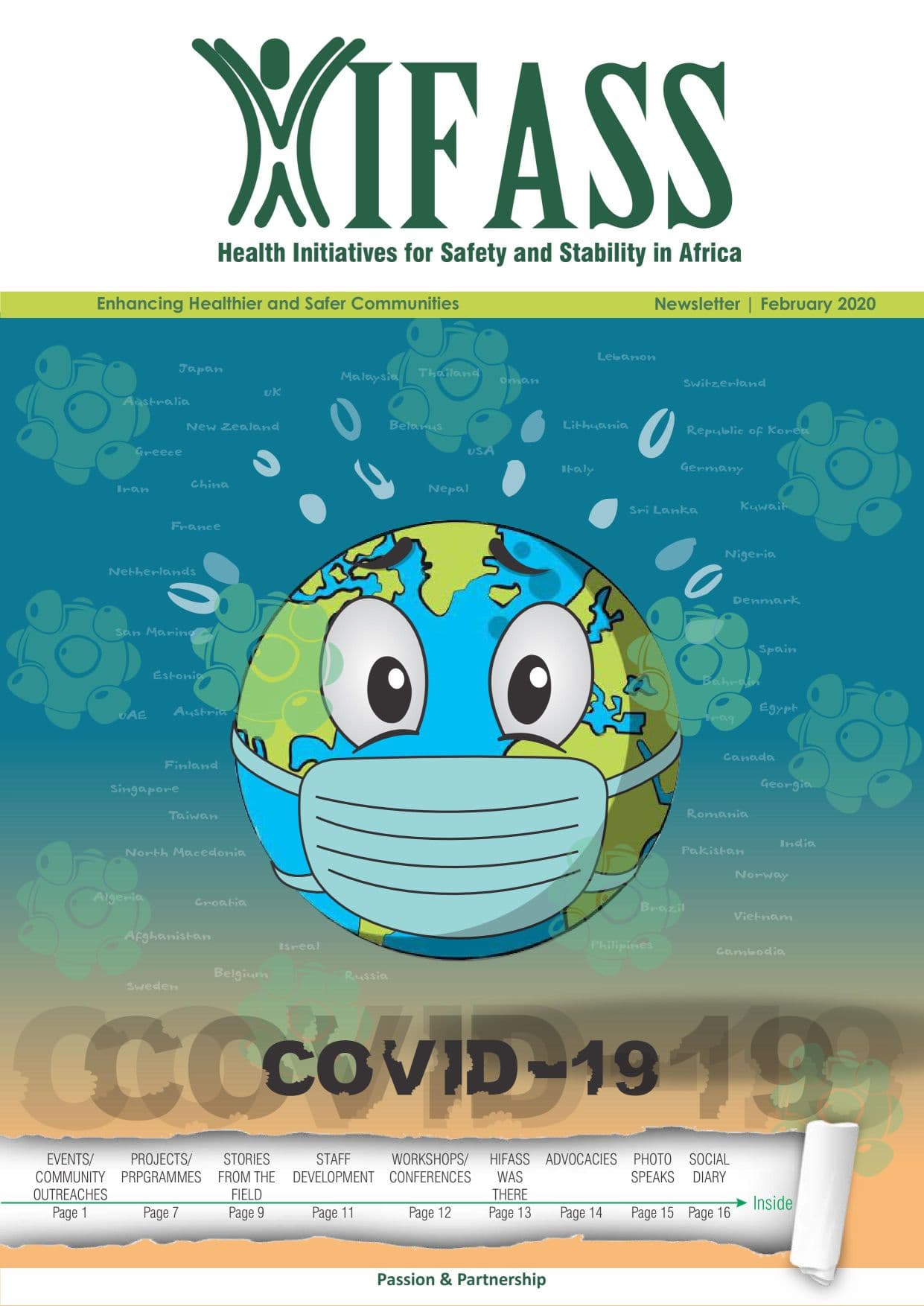 Cover of Hifass Newsletter 2020